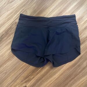 EUC Lululemon Speed Up Shorts 4” True Navy Size 4